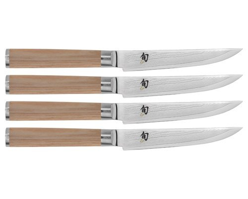 How many layers of cladding are on the knives?