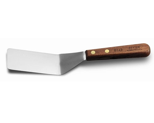 Dexter 4 in. x 2 1/2 in Turner with Wood Handle Questions & Answers